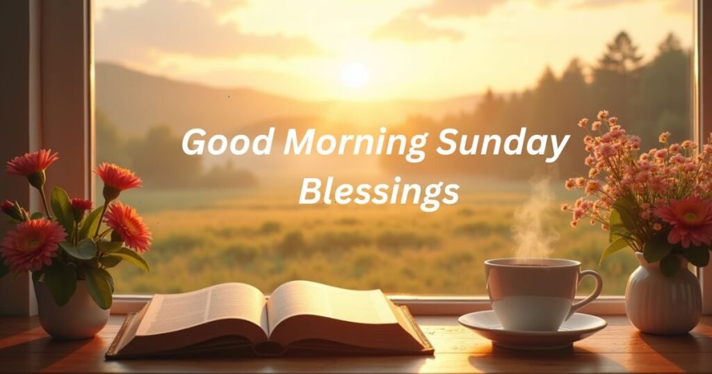 120+ Good Morning Sunday Blessings: Start Your Day Shine with Faith and Joy