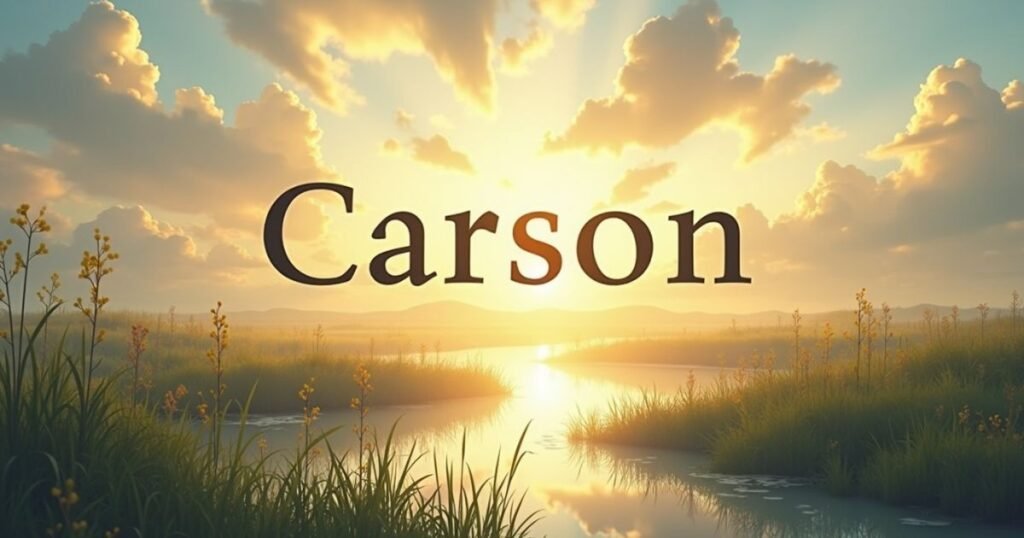 Carson-Arabic-Name-Meaning.