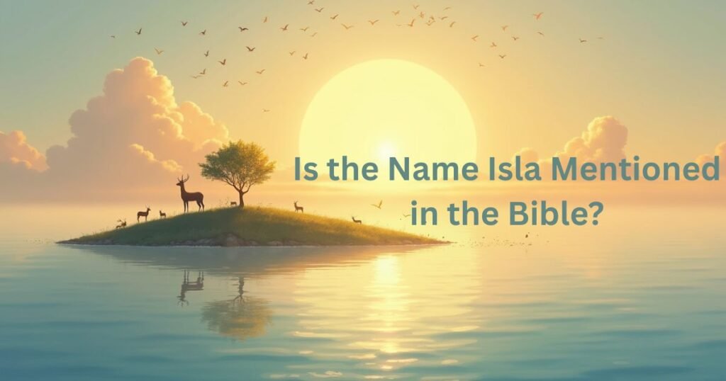 Is-the-Name-Isla-Mentioned-in-the-Bible.