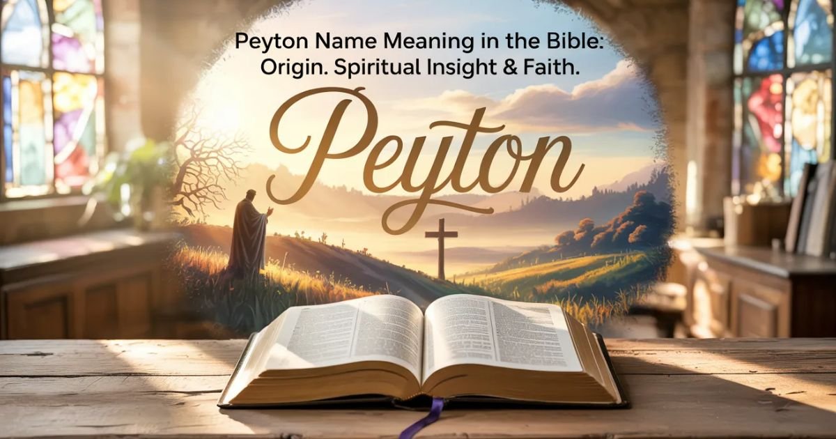Peyton-Name-Meaning-Bible.